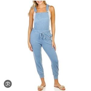Wallflower terry overalls